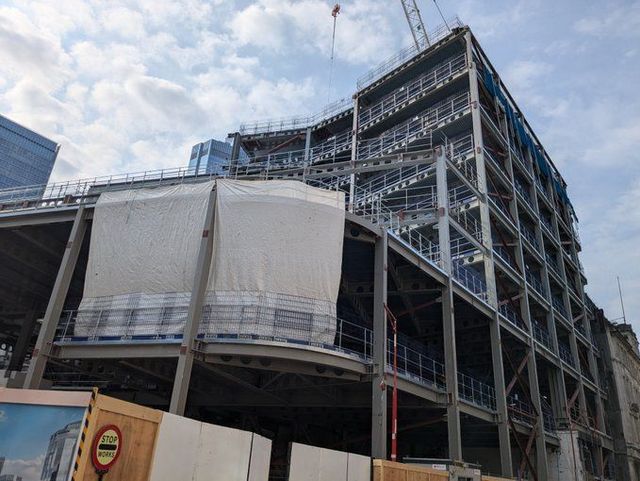 CAST IN CHANNELS ONE LIVERPOOL STREET cast in channels construction