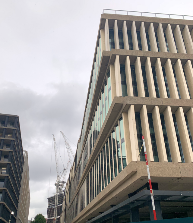 Why are cast-in anchor channels used for façade connections? facade connections
